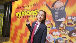 ​@JJPantano hosts the Melbourne Premier of Minions: The Rise of Gru @UniversalPictures