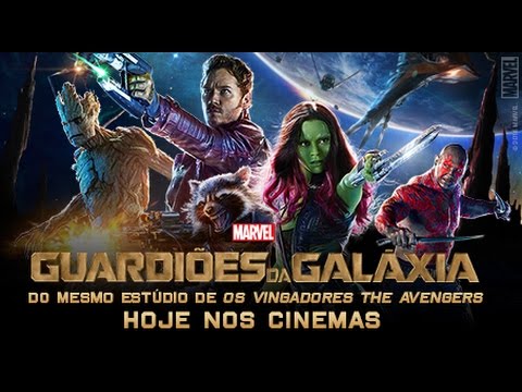 Guardiões da Galáxia Hoje nos Cinemas - Provocação