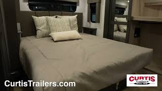 Step Inside the Valor 44V14 Toy Hauler with Curtis Trailers