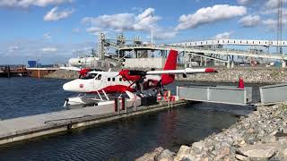 Nordic Seaplanes Dhc-6-300 Twin Otter - Oy-Nsa - Arriving At Aarhus Seaplane Base - Nice Ops