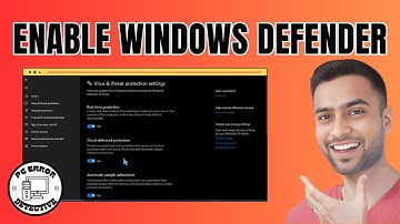 Windows Defender inschakelen in Windows 10