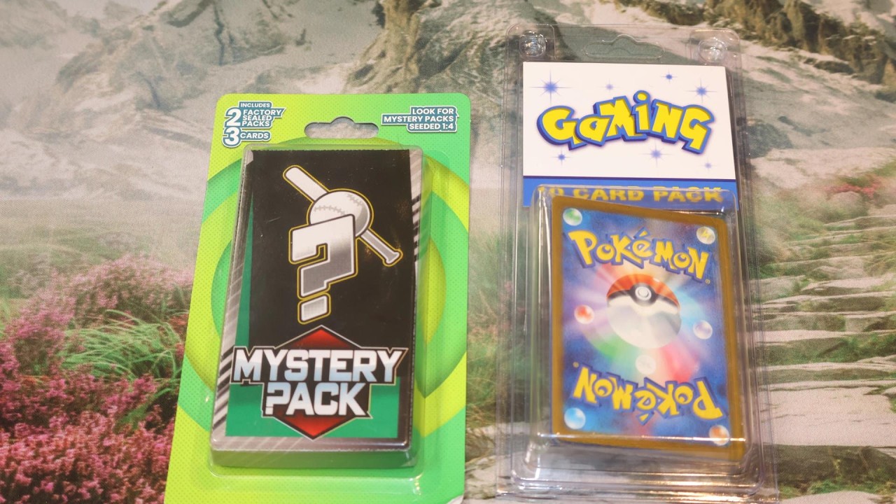 Mystery Baseball Pokemon Packs