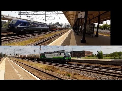 rtb 193 564 met pcc shuttle en rtb 193 726 door Woerden!