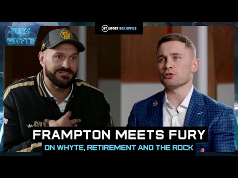 Frampton meets Fury: Tyson on Dillian Whyte, legacy, retirement and the Rock!