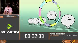 Rhythm Heaven Groove | Any% (Blindfolded) Speedrun by Clover | BSG Annual 2026