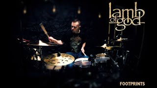 Mark &quot;Sinhammer&quot; Kornivskyi - Lamb of God - Footprints (Drum Cover)