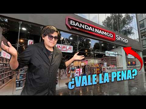 Is it worth visiting the new BANDAI NAMCO SHOP in Mexico? 🤯🔥 | El Tio pixel