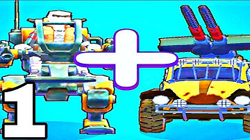 Merge Rumble Game - Walkthrough Part 1 Levels 1-15 New - Android ios Gameplay