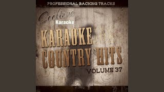 Let It Go (Originally Performed By Tim McGraw) (Karaoke Version)