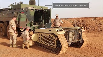 Milrem Robotics THeMIS taking part in operation Barkhane, Mali
