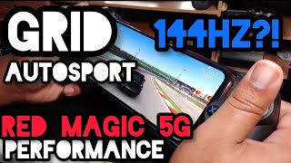 Red Magic 5G - #GRID Autosport Performance Review #Gameplay #AndroidGaming (144Hz)