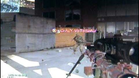 MW2 How to do Throwing Knife Glitch