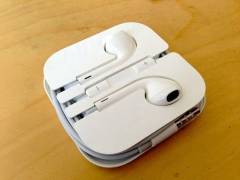 How to put iPhone Headphones back in Case