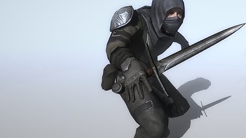 3DModels-Textures: Animated Thief Character Model