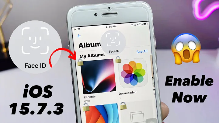 iOS 15.7.3 - Finally Lock Photos & Videos with Passcode, Touch iD or Face iD || Enable Now