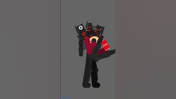 he is hungry #shorts #skibiditoilet #sticknodes #titanspeakerman #loop