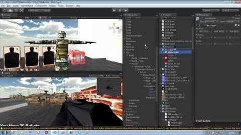 028 Unity 3d : How to emit different particles on different colliders (Java Script) part 1-2