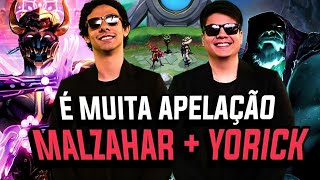 O COMBO MAIS FORTE DO 2V2V2V2 ?? duo @esacarry - MODO ARENA - League Of Legends