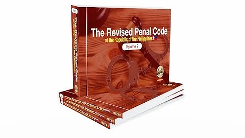 Video Book: The Revised Penal Code Volume 2 | #reviewcentral #videobooks #therevisedpenalcode