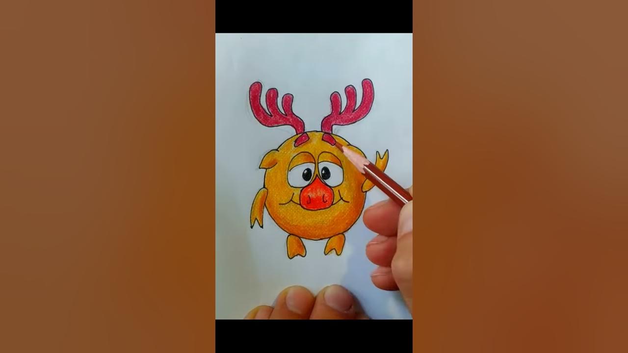 лосяж малюнок | дитячі малюнки | смешарики - YouTube