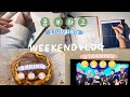 VLOG: Social Distanced Weekend of a Korean Student | New Study Planner, Studying + Baking
