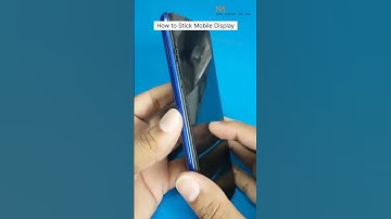 How to stick Mobile Display using T7000 Glue #mcare #easy #repairing  #shorts