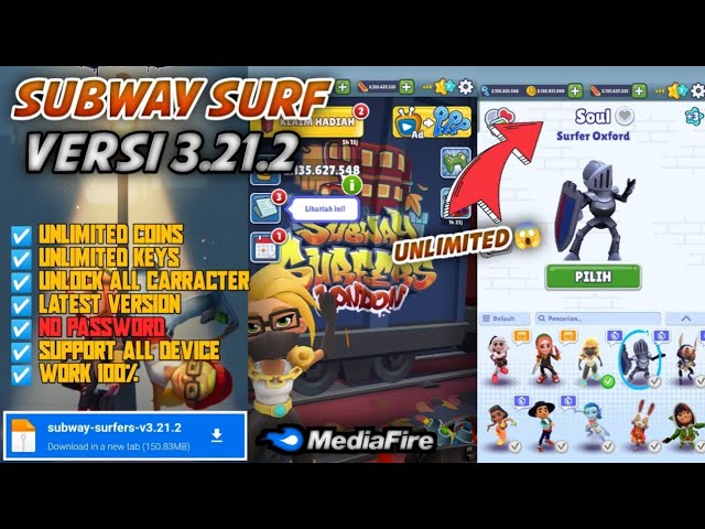 Download Subway Surf MOD APK v2.37.0 (Lunar New Year Map) For Android