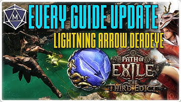 Final Lightning Arrow Deadeye Build Update, The Fastest Build - Path of Exile 0.3