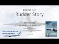 737 rudder story