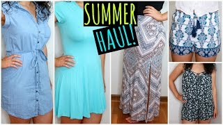 Cute Affordable Clothing Try-On Haul! Rompers, Maxi Skirts, Soft Shorts screenshot 1