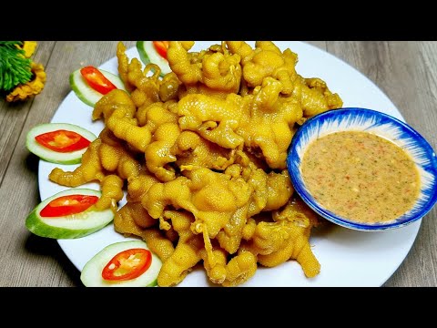 Video Cách làm CHÂN GÀ Ủ MUỐI giòn mềm - Chân Gà Rút xương ủ... - youtube