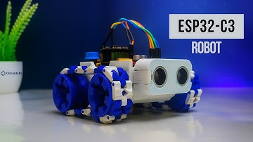 Meet My ESP32-C3 SMARS Robot: 3D-Printed,  Built-In Charging, Compact, and No Extra Parts!
