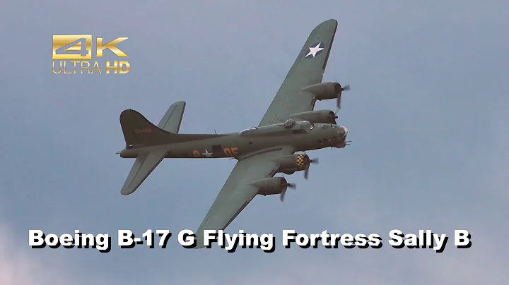 Boeing B-17 G Flying Fortress Sally B from the Preservation Ltd G-BEDF flying Display Sanicole 2025
