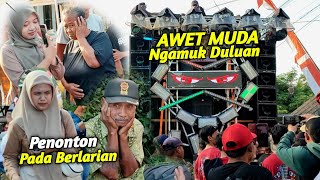 Download lagu Penonton Berhamburan‼️Awet Muda Bikin Penonton Jantungan Karnaval Kasiyan Puger 2025