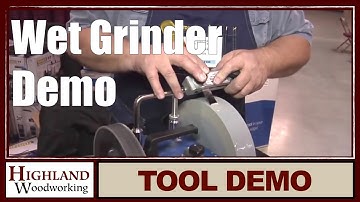Tormek Wet Grinder demonstration