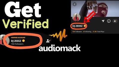 HOW TO GET VERIFIED ON AUDIOMACK- Audiomack for creators