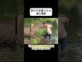 釣りざお振ったら、池に発射！