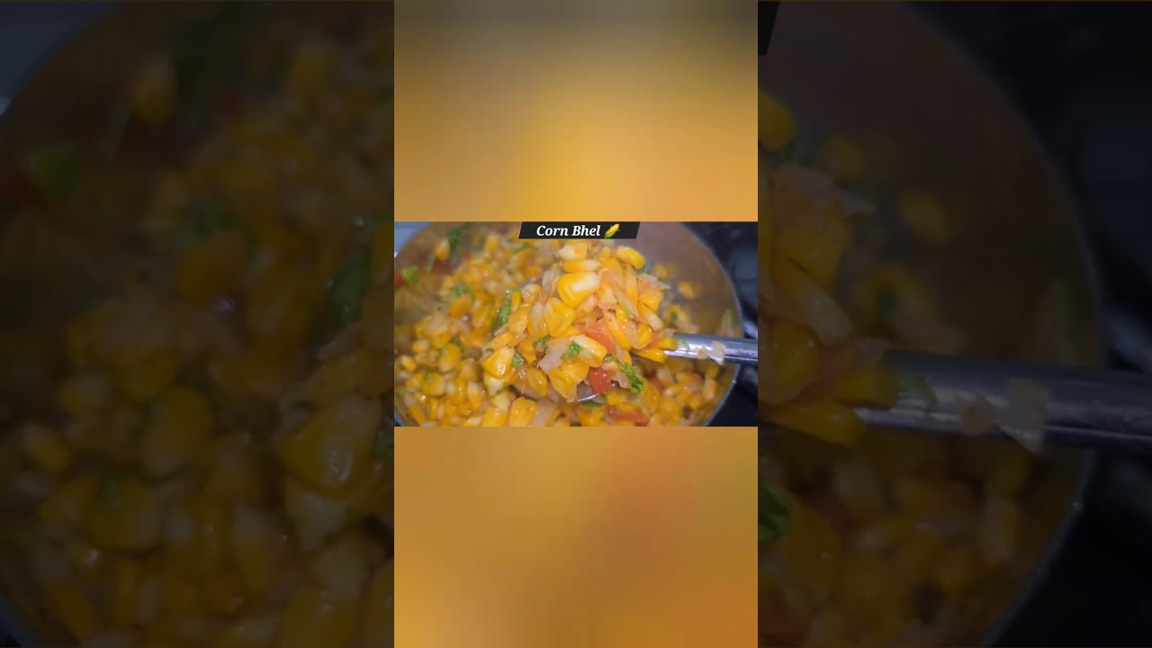 Chatpati Corn Bhel 🌽💥 | Quick Evening Snack 😋 | Must Try! 