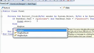 #2 Visual Basic Tutorial  ~ Login System