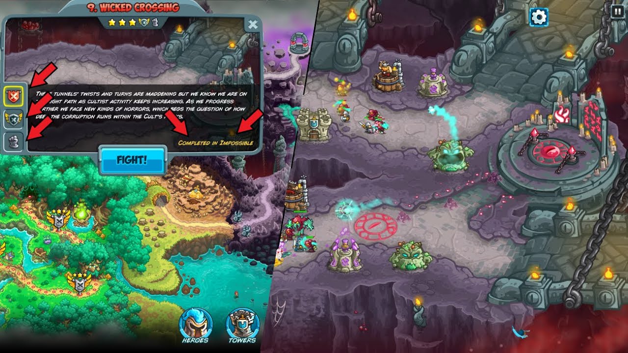 Kingdom Rush 5:Alliance - 09 Wicked Crossing(Impossible Fresh File)