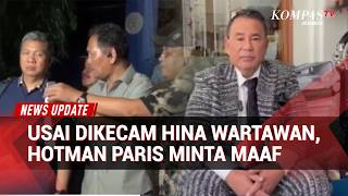 Hotman Paris Klarifikasi dan Minta Maaf usai Pernyataan ke Wartawan Picu Kontroversi