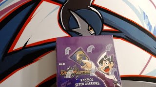 Duel Masters Dm03 Rampage Of The Super Warriors Booster Box Opening Part 2