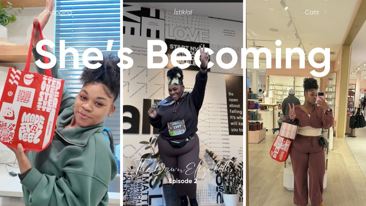 Is She Finally Back Locked In? | EARLY MORNING GYM GIRL | 5K RUN| RETAIL THERAPY ANYONE?