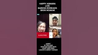 HAPPY ASMARA LIVE BARENG RONKADS,DI TANTANG JOGET ESEK-ESEK LAGU MANTAN