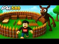 كيف قضيت 500 ليلة لوحدي في اللعبة 99 ليلة ROBLOX 