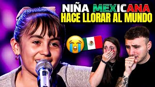 NIÑA MEXICANA HACE LLORAR al MUNDO 😭🇲🇽 ES DE OTRO PLANETA!!! 😱 **reacción a La Voz México**