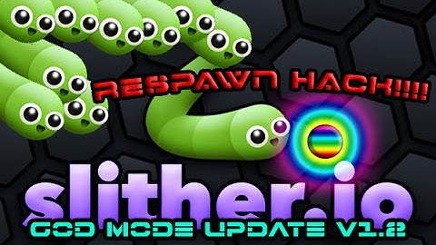 Slither.io Mod Respawn Hack God Mode Update Server Transfer and Lag Reduction! v1.2 Hack!