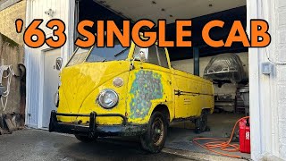 SINGLE CAB REVIVAL - 1963 Volkswagen Single Cab - How BAD is it?!