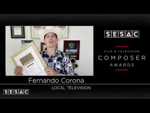 SESAC Film/TV Awards 2020: Fernando Corona Award Acceptance
