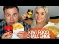 The kiwi food challenge  ft mooshmooshvlogs
